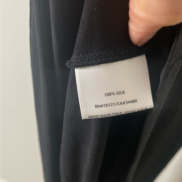 Eileen Fisher Silk Wrap Dress - Picture 5 of 6